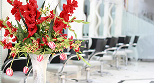 Hair Stylists in Rotorua - Red Flowers